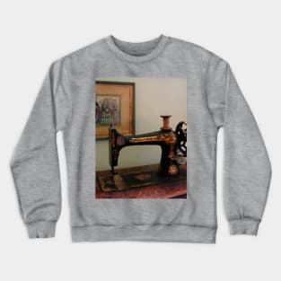 Sewing - Sewing Machine and Lithograph Crewneck Sweatshirt